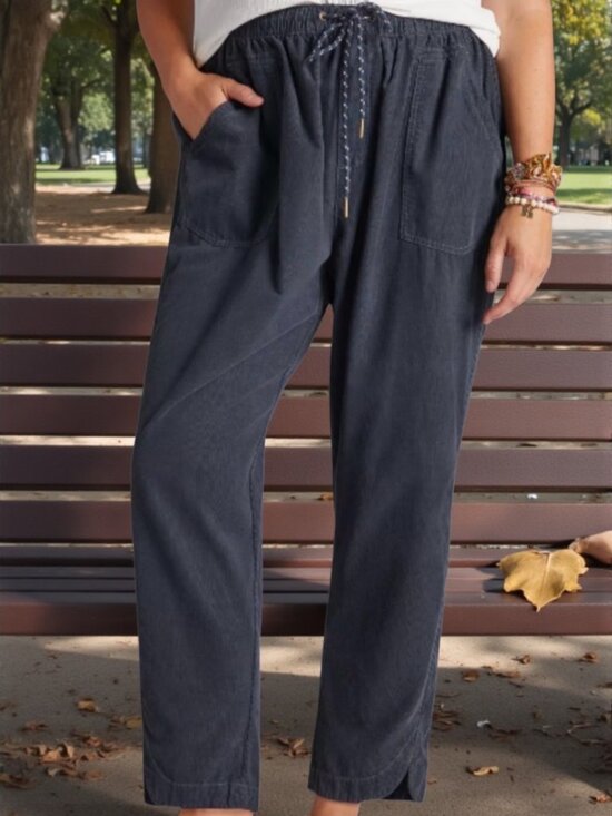 Anthropologie Pants - Anthropologie Pilcro The Cottage Corduroy Trousers Pant XS Blue
